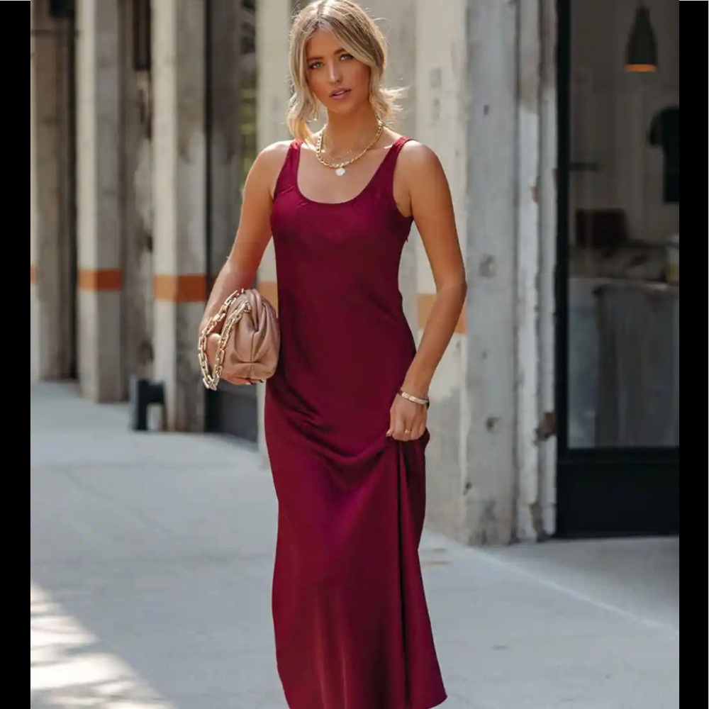 • If By Sea • Coral Maxi Dress •